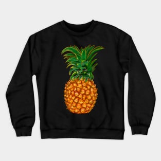 Pineapple painting Crewneck Sweatshirt